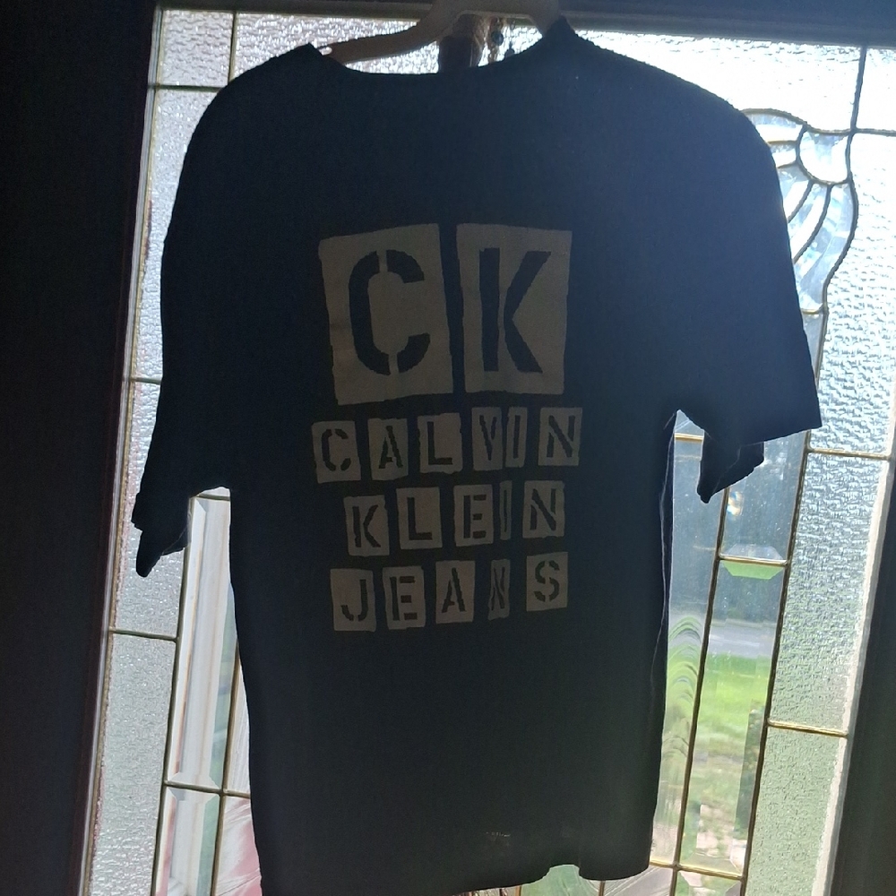 Calvin Klein Black Graphic Tee